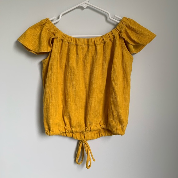 Madewell Yellow Blouse - Picture 2 of 3